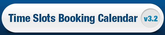 Time Slots Booking Calendar